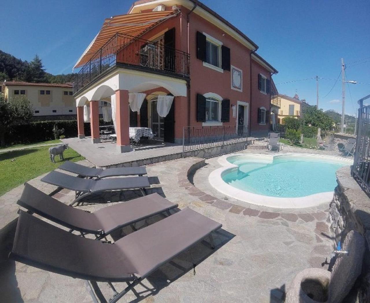Villa Paola - Cinque Terre Unica! Pool E Ac! ปิโญเน ภายนอก รูปภาพ